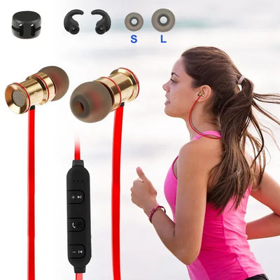 Sport Headsets Wireless V4.1 In - Ear Stereo Headphones Sweat - proof Running Earphones - 5 - CJ
