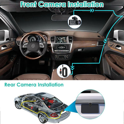 3 - channel Car Camera With 32GB MMC Card - 5.0 - CJ
