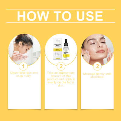 OUHOE Brightening Essence, Gentle Moisturizing And Brightening Facial Skin Nourishing And Hydrating Essence - 5 - CJ