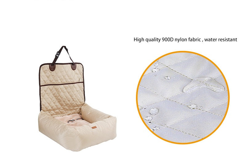 2 In 1 Pet Dog Carrier Folding Car Seat Pad Thickened Multi - purpose Pet Bed Dog Car Mattress Pets Supplies - 0 - CJ