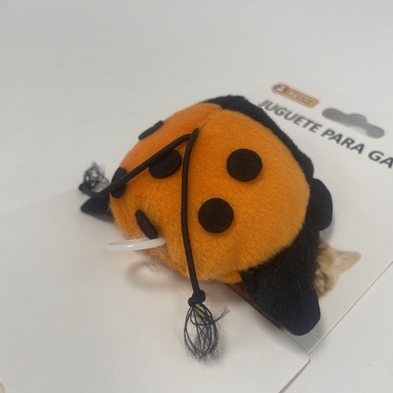 Cat Toy Electric Seven-star Ladybug
