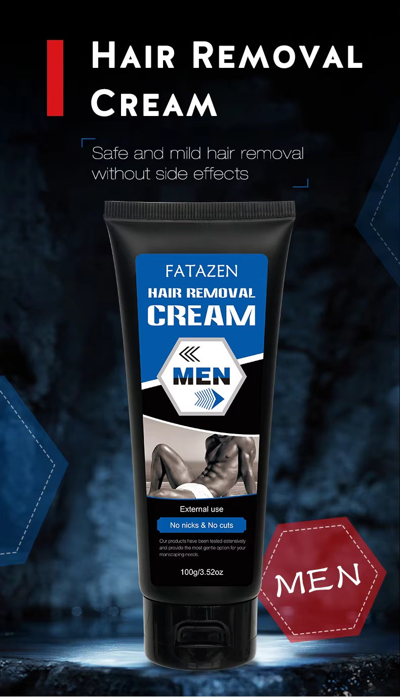 Natural Hair Care Gentle Hair Removal Products For Men Quick Effective Hair Removal Cream