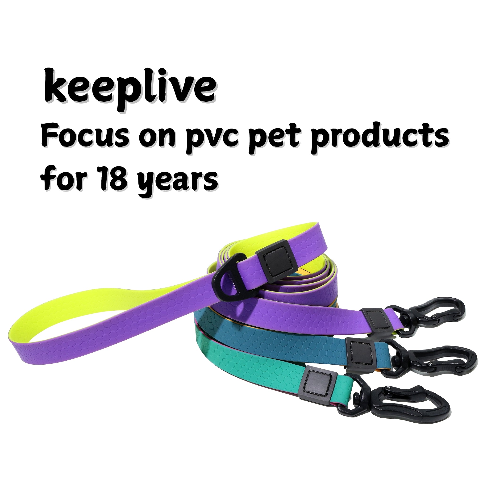 Honeycomb Embossed Dual - Color Pet Leash Set Is Stylish And Fashionable. The Embossed Surface Enhances The Leash's Grip, Preventing Slippage When Held. The Product Is Waterproof, Wear - resistant, Odor - r - 5 - CJ