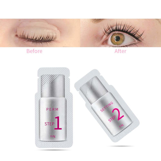ICONSIGN 10 Pairs Pouch Eyelash Perm Lotion Lashes Lift Quick Perming 5 To 8 Minutes Beauty Makeup Tools - 5 - CJ
