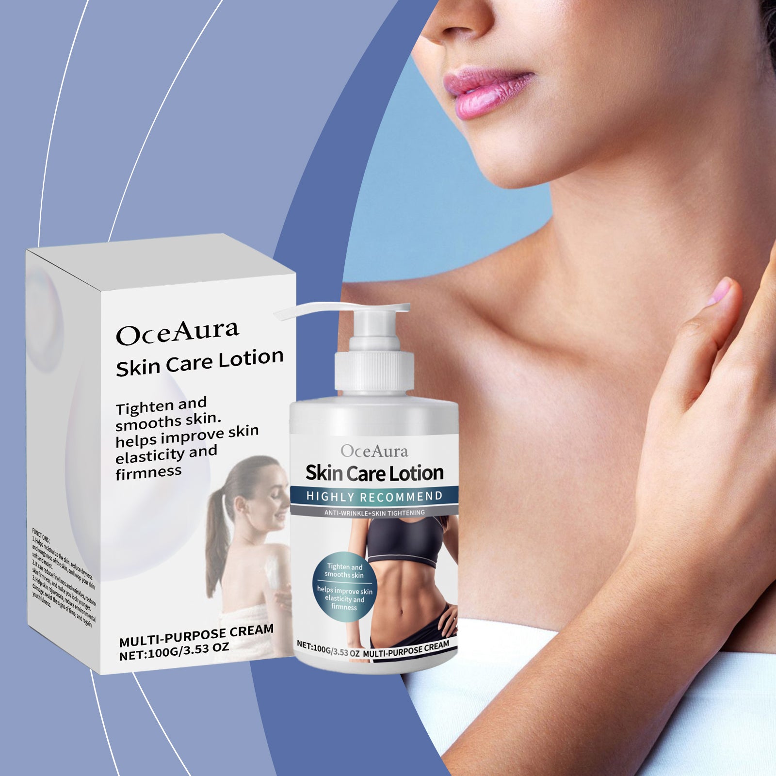 OceAura Anti - Wrinkle Moisturizer Hydrates And Nourishes Skin, Reduces Fine Lines, Tightens, Lifts And Brightens Skin - 5 - CJ