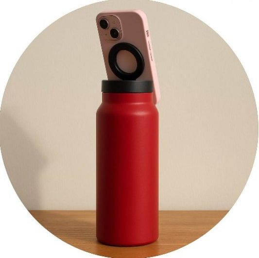 Byoul - Vacuum Insulated Water Bottle With Holder - 5 - CJ
