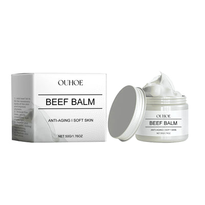 OUHOE Beef Balm, Fade Spots Deep Clean Hydrating Refreshing Skin Gentle Cream - 5 - CJ