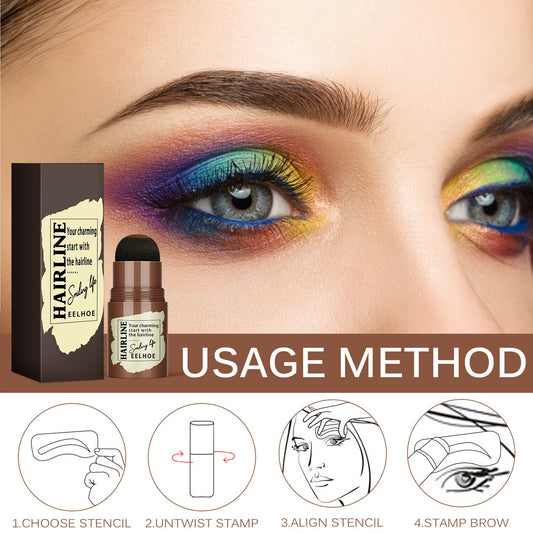 Eyebrow Stamp Stencil Kit, 24 Pc Eyebrow Shaping Stencils, Long - lasting Eyebrow Brow Definer, Perfect Make - up Reusable Kit - 5 - CJ