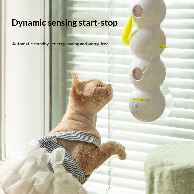 Smart Sensing Electric Cat Teaser Rod - 0 - CJ