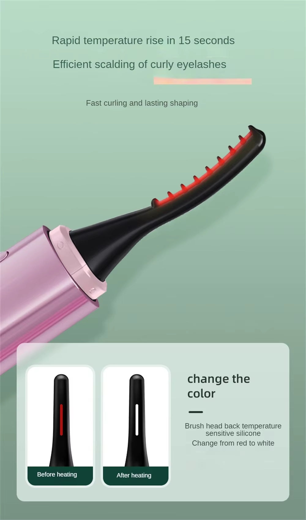 Electric Heated Eyelash Curler - 5 - CJ