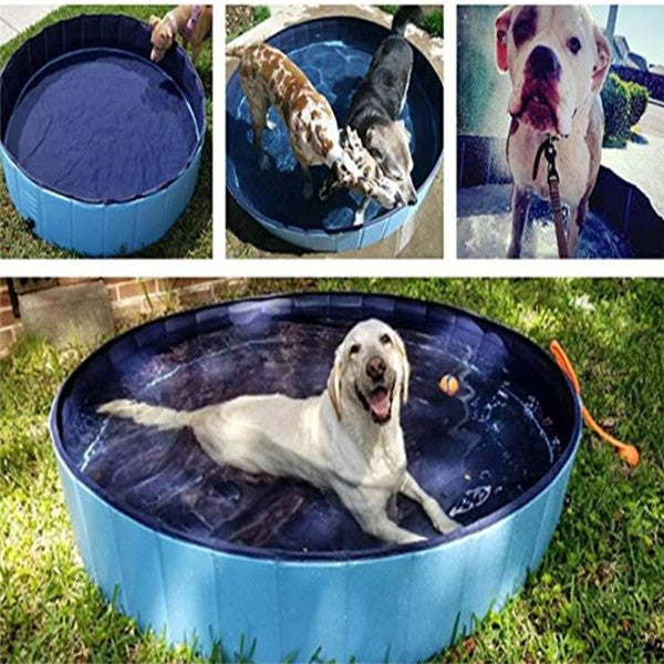 Pet Pool Dog Swimming Pool Foldable Large Dog Bath Supplies - 0 - CJ