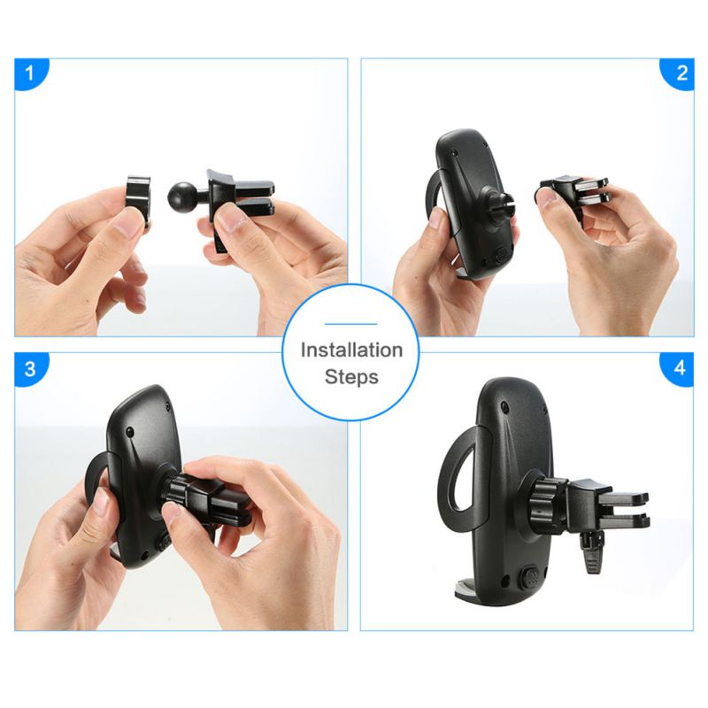 Car phone holder 360° car outlet bracket - 0 - CJ