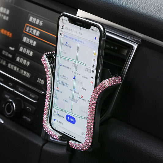 Mobile Phone Holder Lazy Mobile Phone Car Holder - 0 - CJ - Pink - CJJJJTJT54708 - Pink