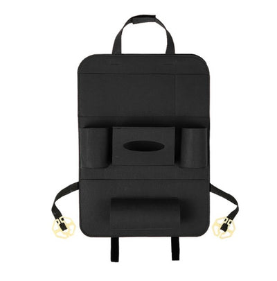 Auto Car Backseat Organizer Car - Styling Holder Multi - Pocket Seat Wool Felt Storage Multifunction Vehicle Accessories Bag - 0 - CJ - Dark grey - 400x550mm - CJQCNBQC00045 - Dark grey - 400x550mm