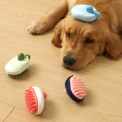Soft Silicone Pets Hair Remover Comb Handheld Bath Shower Hair Shampoo Massage Brush For Dogs Cats Cleaning Tools Pet Products - 0 - CJ