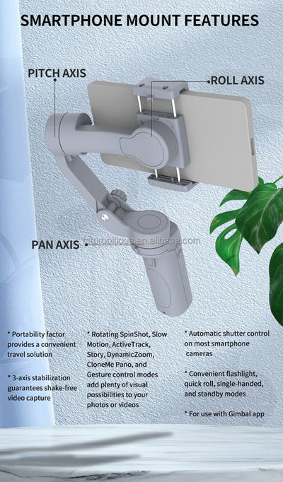 3 - Axis Handheld Gimbal - 5 - CJ