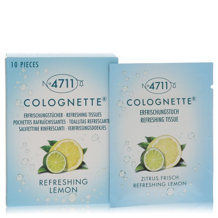 4711 Colognette Refreshing Lemon by 4711 Box Of 10 Refreshing Tissues --