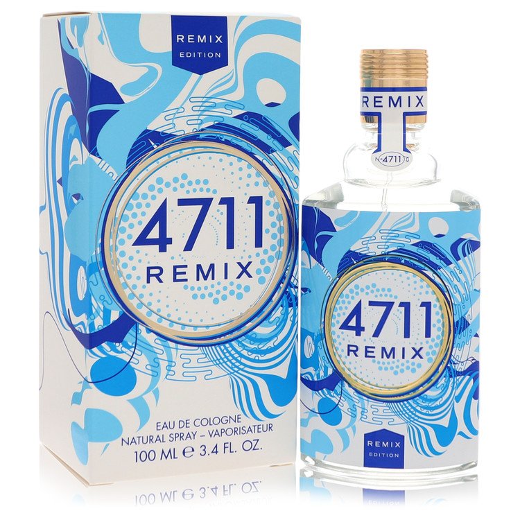 4711 Remix Sparkling Island by 4711 Eau De Cologne Spray (Unisex) 3.4 oz