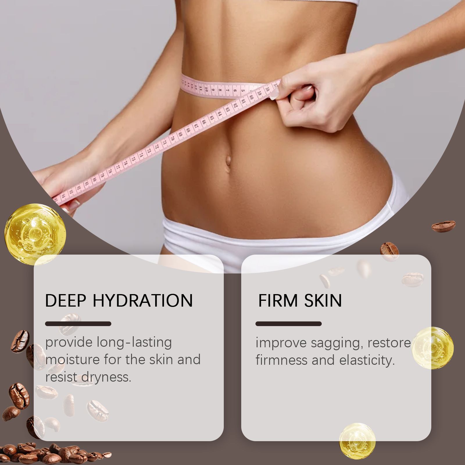 OUHOE Firming Body Cream, Gentle Nourishing Skin Light Daily Massage Treatment For The Whole Body Beauty Cream - 5 - CJ