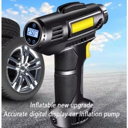 Intelligent Digital Display Wireless Portable Handheld Car Tire And Bicycle Air Pump - 5 - cjdropshipping