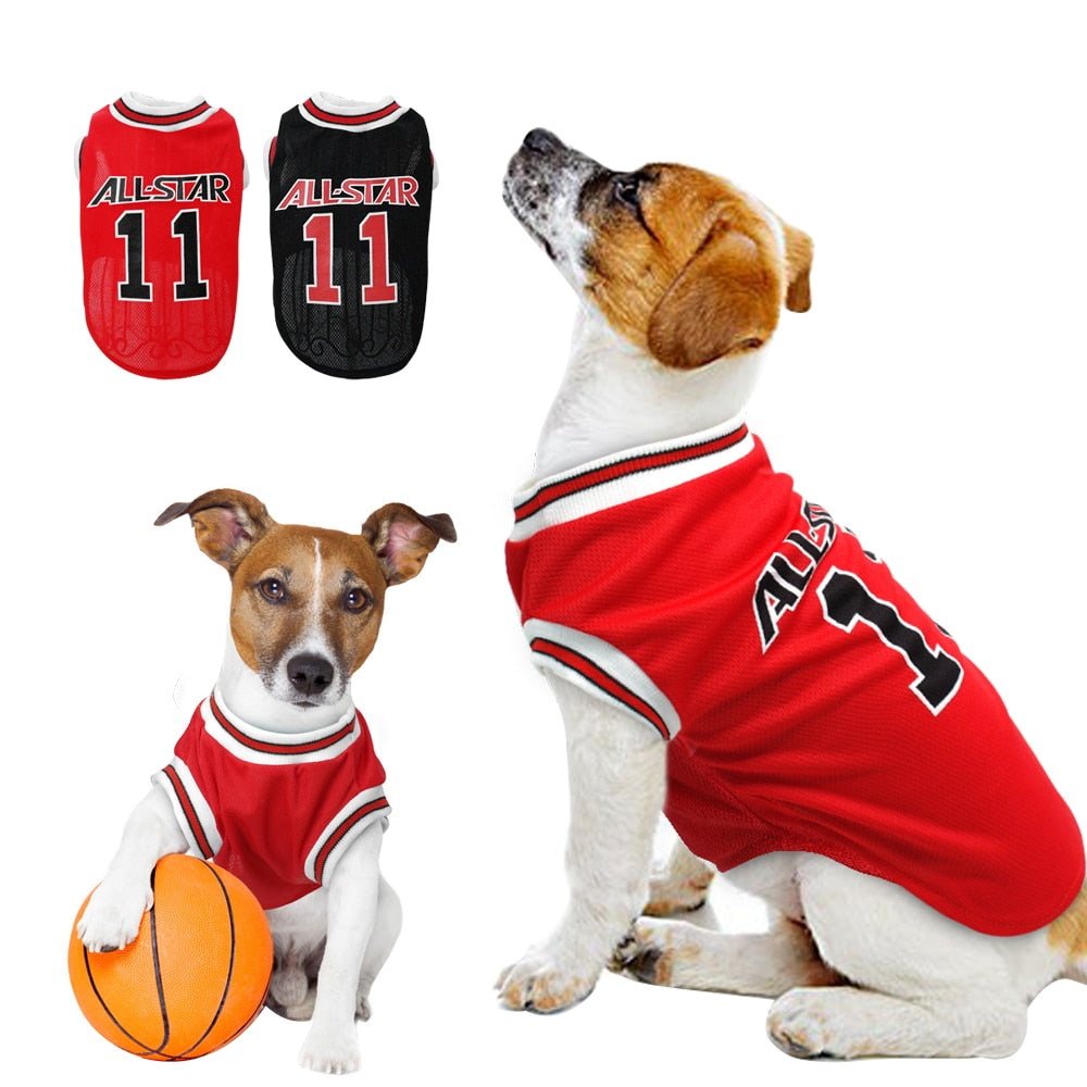 Hot World Cup Ball Spring And Summer Dog Vest Pet Supplies - 0 - CJ