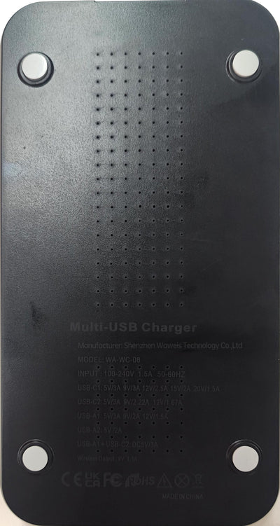 70W Charging Station For Multiple Devices, 5 In 1 Fast Charging Dock With 10W Max Wireless Charger And 4 Ports , 30W USB C PD Fast Charging For IPad, IPhone,Tablets,Kindle - 5 - CJ