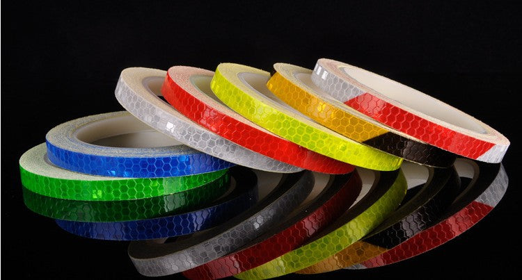 Car and motorcycle bicycle reflective stickers mountain bike luminous stickers dead fly bicycle wheel body sticker - 0 - CJ