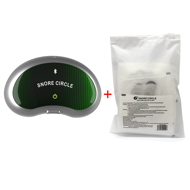 Smart Anti Snoring Device Electronic Muscle Stimulator Pro With 20pcs Conductive Strips - 5 - CJ