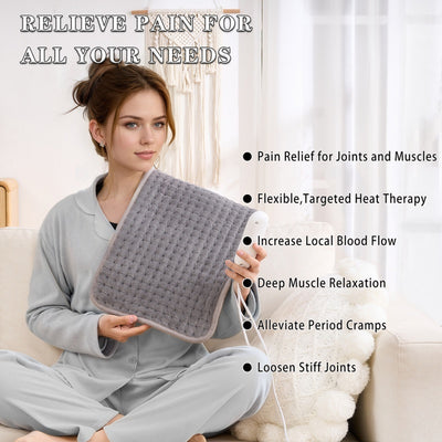 Electric Heat Pad Heating Pad Back Neck Shoulder Belly Heating Relief - 5 - CJ