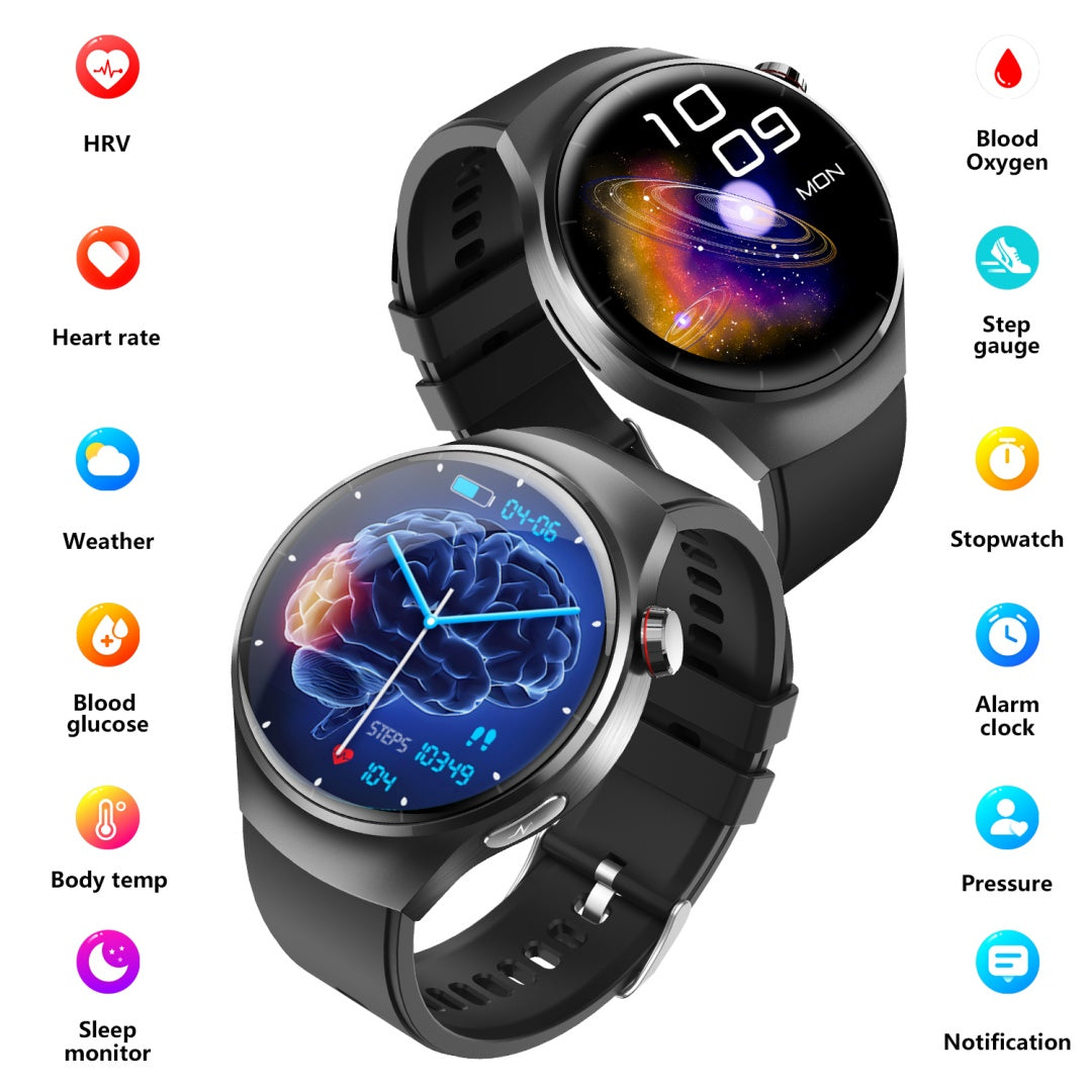 New 1.55 - inch Disc Smart Watch Health Tracker Health Manager - 5 - CJ