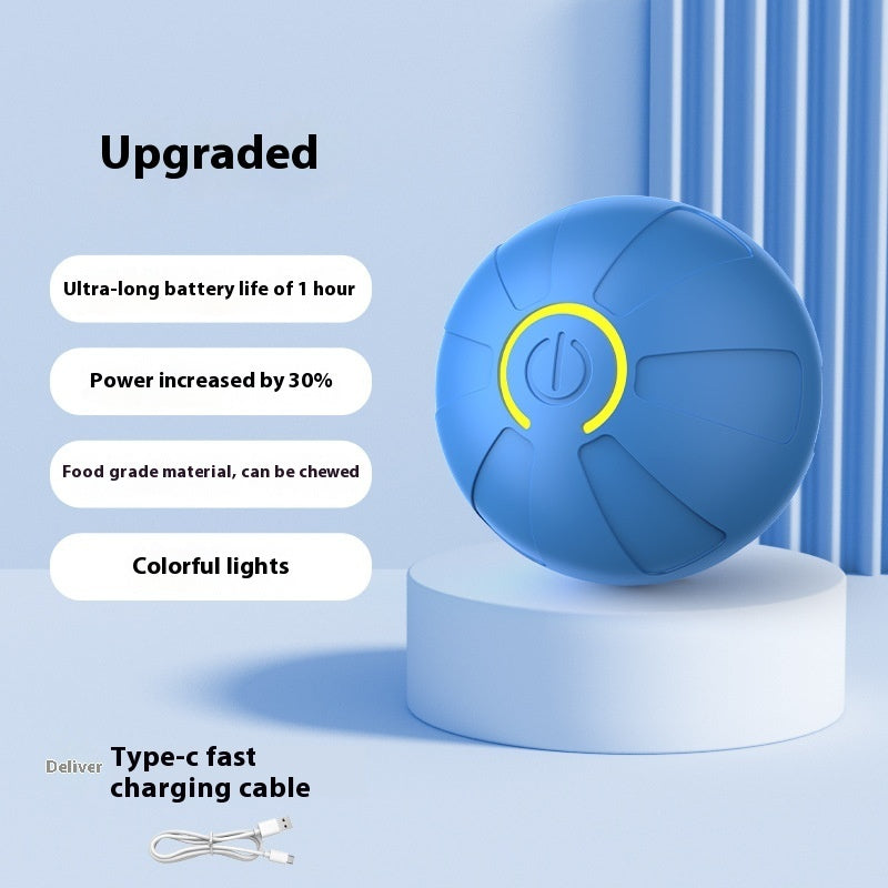 Pets Electric Jumping Ball Automatic Dog - teasing Luminous Pet Products Pets Dogs Training Products Ball Toys For Dogs Resistance - 0 - CJ