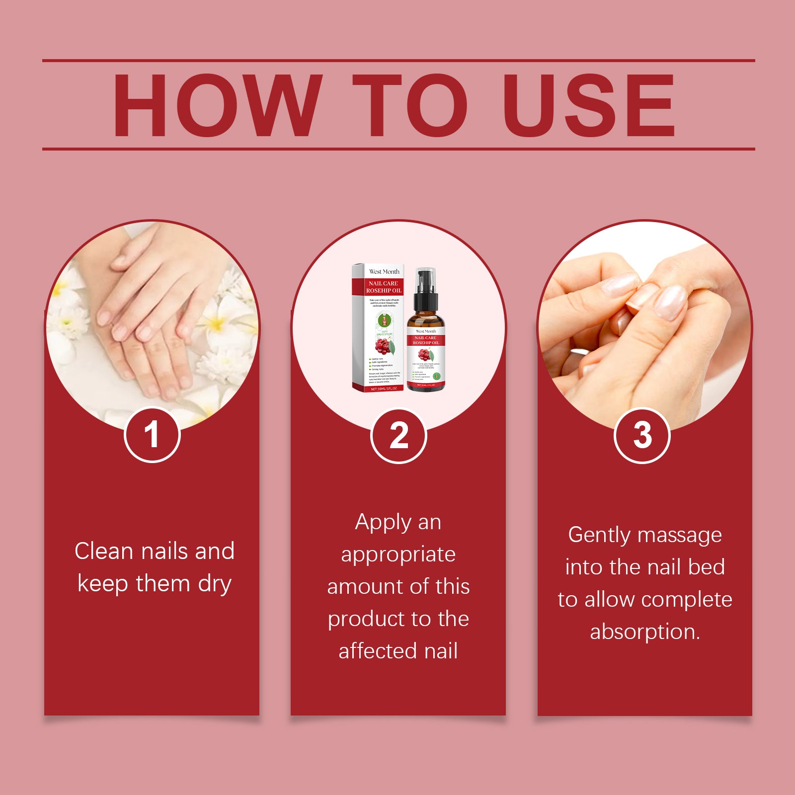 West Month Hand, Foot And Nail Care Solution Nourishes And Moisturizes Nails And Gray Nails Repair Solution - 5 - CJ