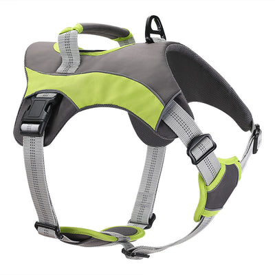 Breathable Large Dog Chest Harness With Leash - 0 - CJ
