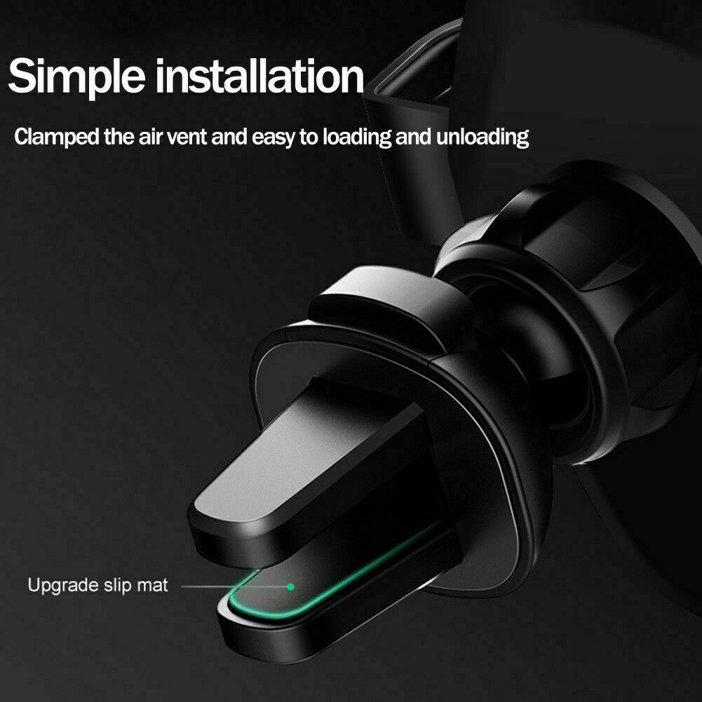 10W QI Wireless Fast Car Charger Mount Holder Stand Automatic Clamping Charging - 5 - CJ