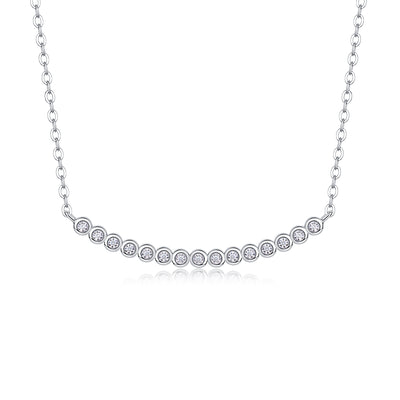 1Floating World - Fashionable And Luxurious Diamond Jewelry Pendant Set With Moissanite S925 Sterling Silver And Platinum - plated Prohibit TikTok sales - 5 - cj