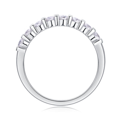 1Luxury Fashion Diamond Ring, Moissanite Silver Ring Prohibit TikTok sales - 5 - CJ