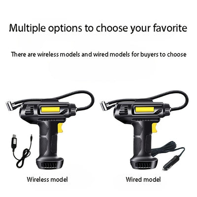 Car Tire Inflator Wireless Intelligent Digital Display Portable Handheld Car Inflator Bicycle - 5 - CJ