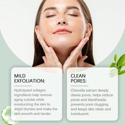 OUHOE Herbal Cleansing Gel For Gentle Skin Care, Cleansing, Hydrating And Pore Narrowing Facial Treatment - 5 - CJ