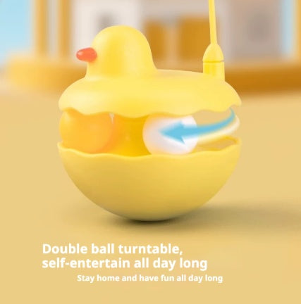 Cat Toys - Interactive Toy For Cat , Kitten Toys, Lightweight Resin Duck Shape Fun Stick For Kitten Play Indoor Outdoor ,Removable And Washable Duck Cat Toy - 5.0 - CJ