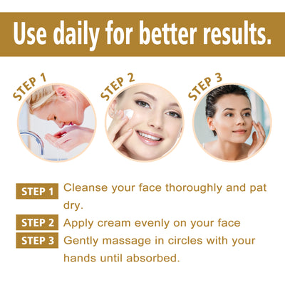 Hoygi Intense Lightening Cream, Ultra Hydrating Firming Radiance Skin Moisturizing Cream - 5 - CJ