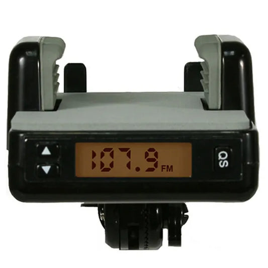 FM Transmitter Hands - free Car Charger With Remote Control Phone Stand 3.5 Mm Headphone Jack - 5 - CJ