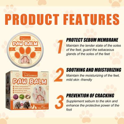 Igbang Pet Moisturizing Paw Cream For Cats And Dogs Universal Moisturizing Paw Pads Dry Crack Care Cream - 5 - CJ