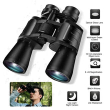 Portable Zoom Binoculars With FMC Lens Low Light Night Vision For Bird Watching Hunting Sports - 5 - CJ