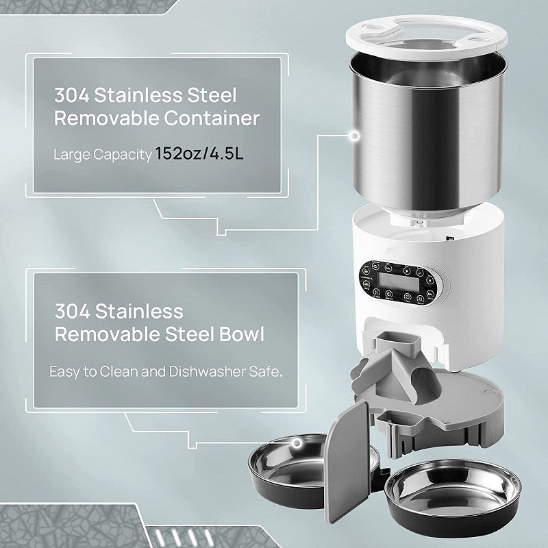 Automatic chqiue pet feeder - 0 - CJ
