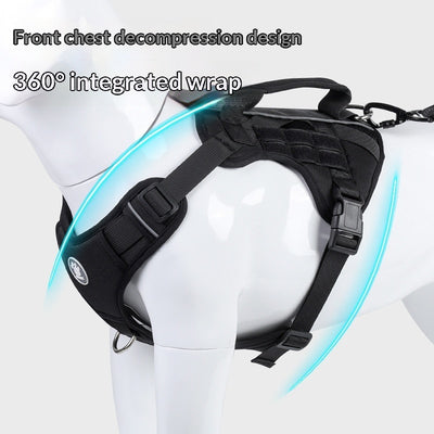 Large Dog Retractable Anti - Pull Leash - 0 - CJ
