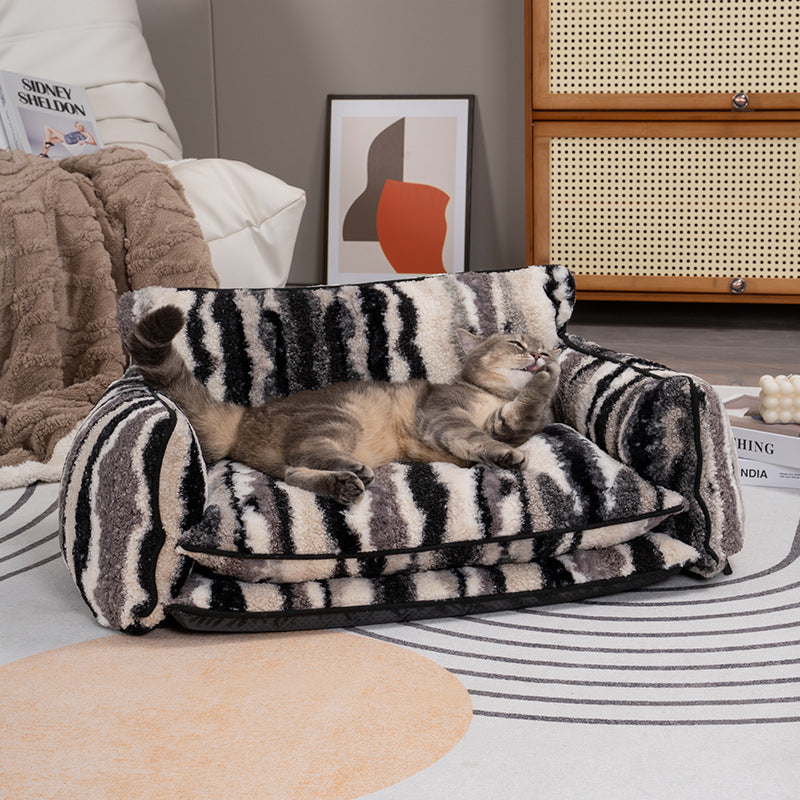 Pet Sofa Fully Removable And Washable Doghouse Cathouse - 0 - CJ