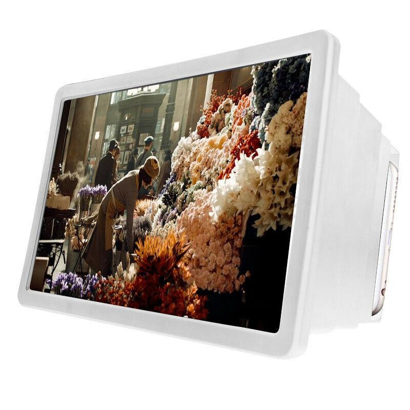 White Mobile Phone Screen Magnifier, Bringing A Wider Viewing Field - 5 - CJ