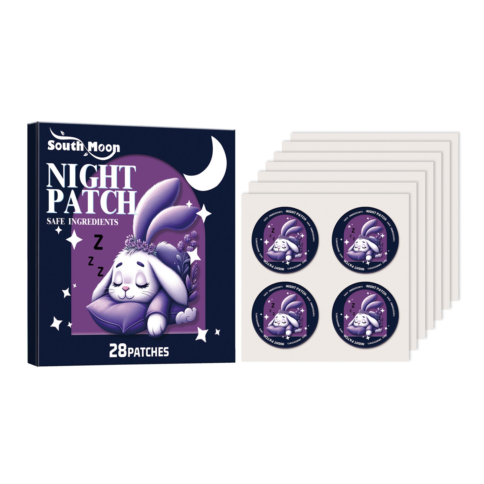 South Moon Botanical Cartoon Sleep Patch Sleep Pampering Relieve Muscle Tension And Stress Care Patch - 5 - CJ