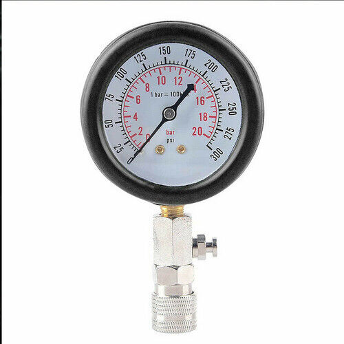 Petrol Engine Cylinder Pressure Tester For Car Compression Test Gauge Kit Set UK - 5 - CJ