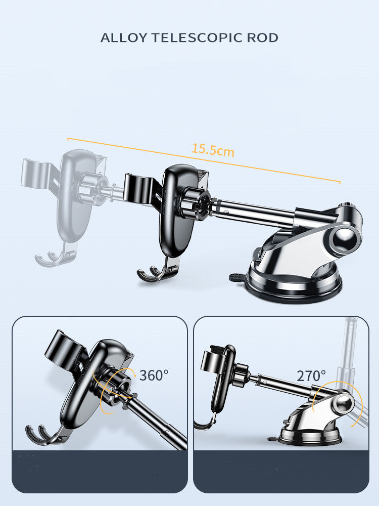 Dashboard Suction Cup Mobile Phone Car Mount - 0 - CJ